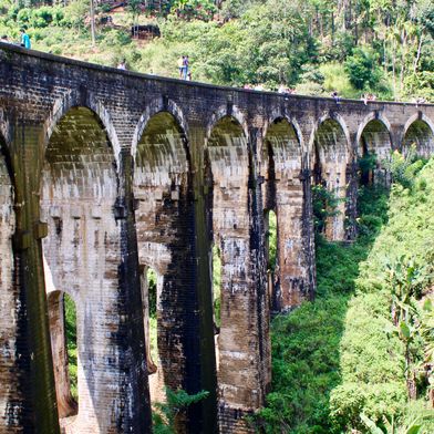 De beroemde Nine Arch Bridge